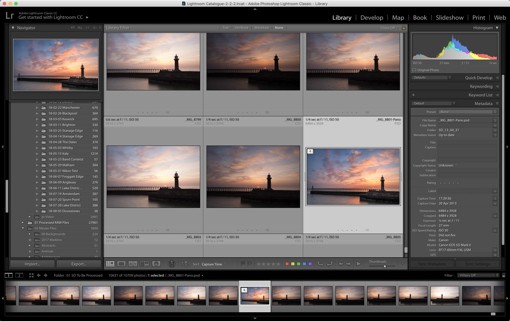 Fig10 Adobe Lightroom Image Management and Photo editing