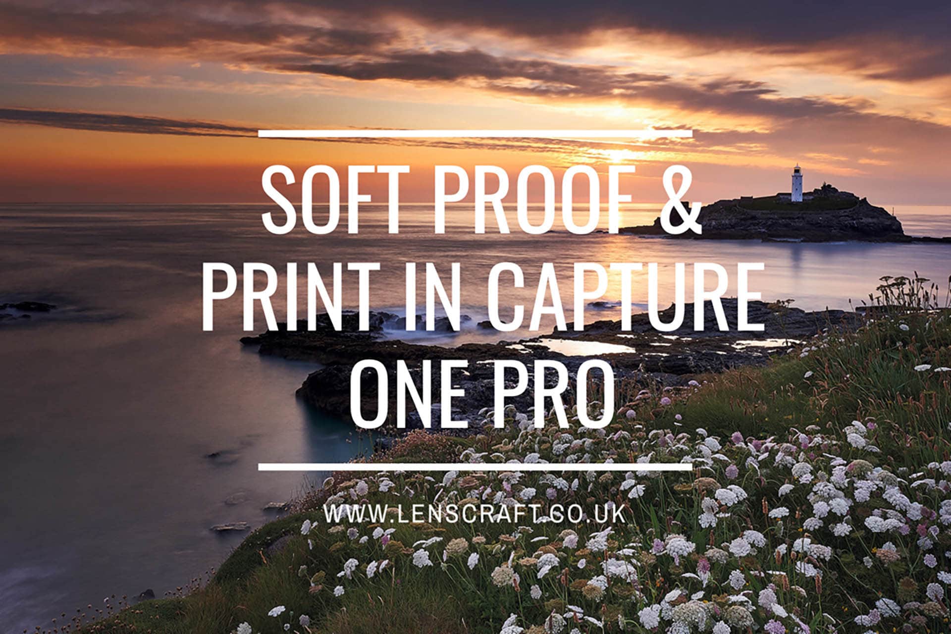 Capture One soft proofing and print.