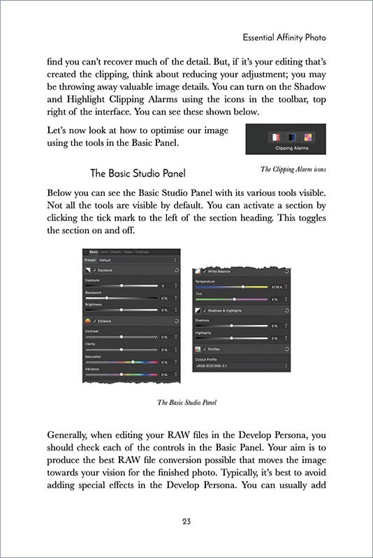 Essential Affinity Photo Book Example Page 2