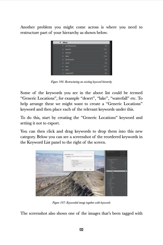 Lightroom Library module book example page 3