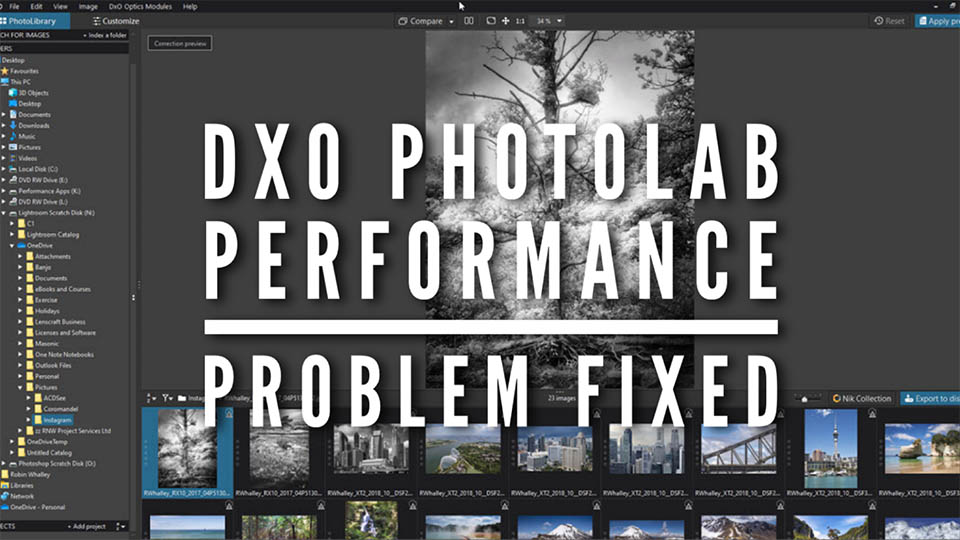 DxO PhotoLab Performance Problem Fixed main image