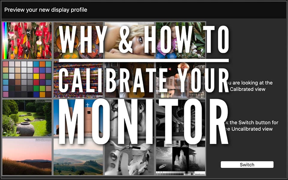 How to calibrate your monitor for photography and photo editing main tutorial image