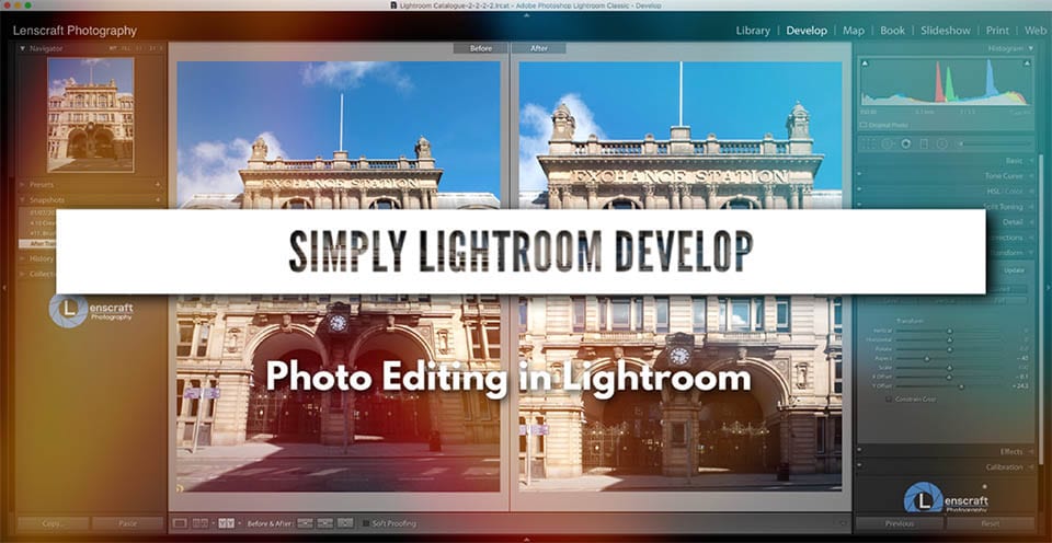 Simply Lightroom Develop Course photo editing in Lightroom