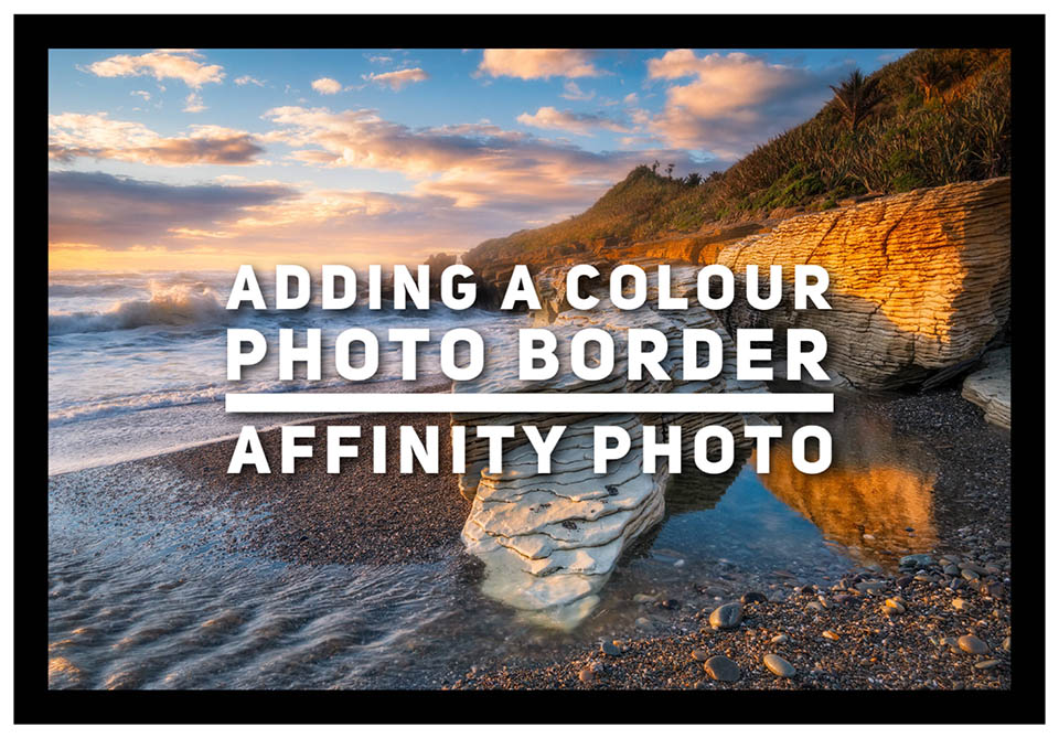 Adding a Black Border to Photos in Affinity Photo Main image