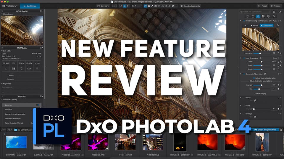 DxO PhotoLab 4 new feature review video