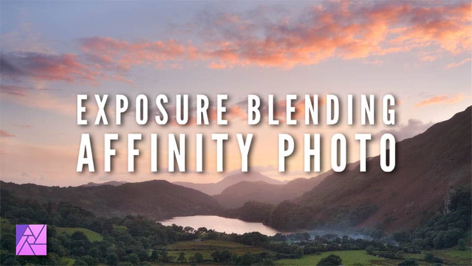 How to blend layers in affinity photo title image