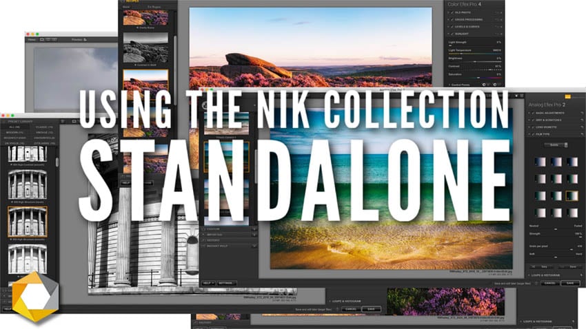 How to use the nik collection standalone title image