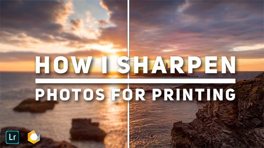 My simple approach to sharpening photos for print title image