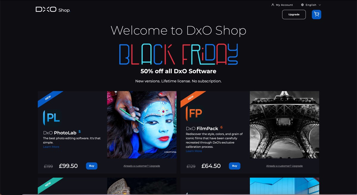 DxO Black Friday Sale 2021