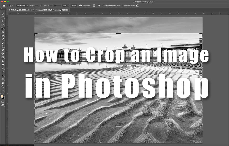How to Crop an image in Photoshop using the Crop Tool Title image