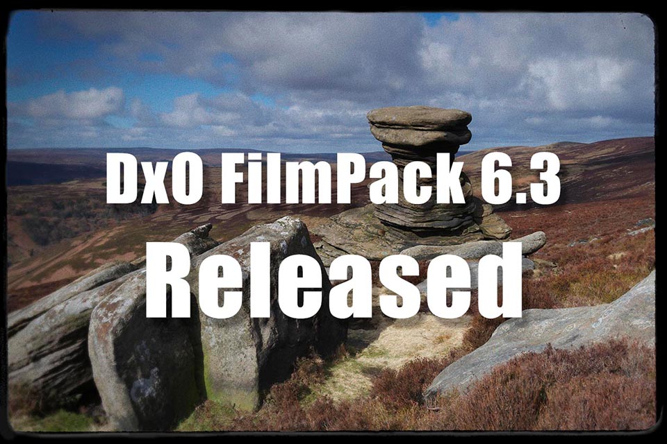 DxO FilmPack 6.3 released title image