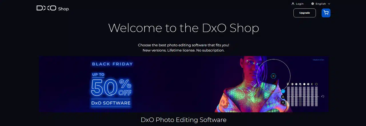 DXO Black Friday 2022 sale