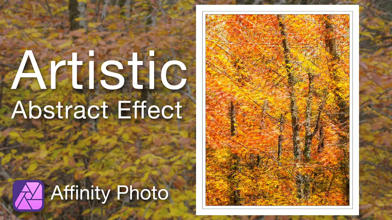 Creating Abstract Art From Photo using Affinity Photo
