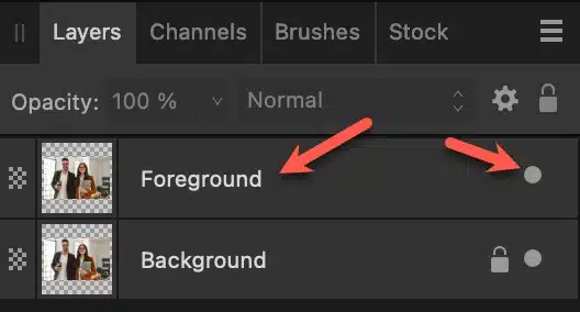Duplicating the image layer in Affinity Photo's Layers Studio Panel